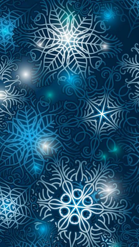 Snowflake iPhone Wallpaper